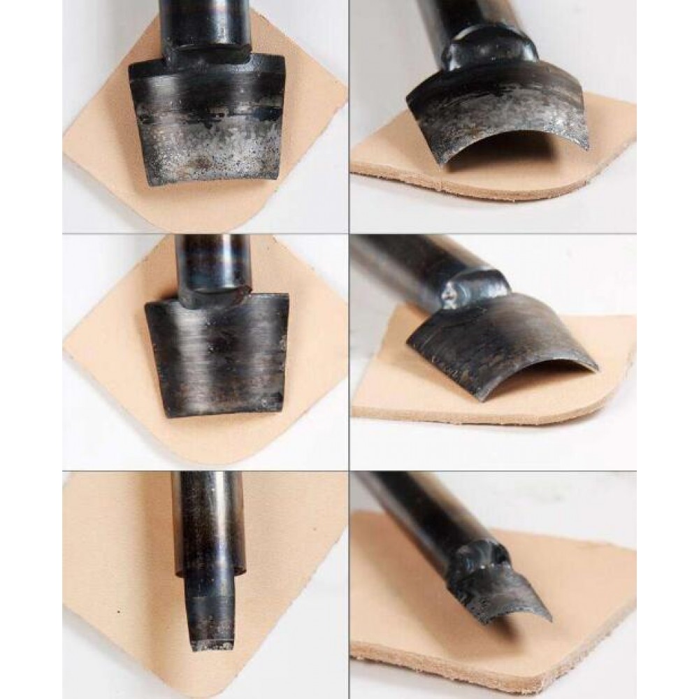 1/4 round punch, 10mm40mm, very sharp, cut leather easily